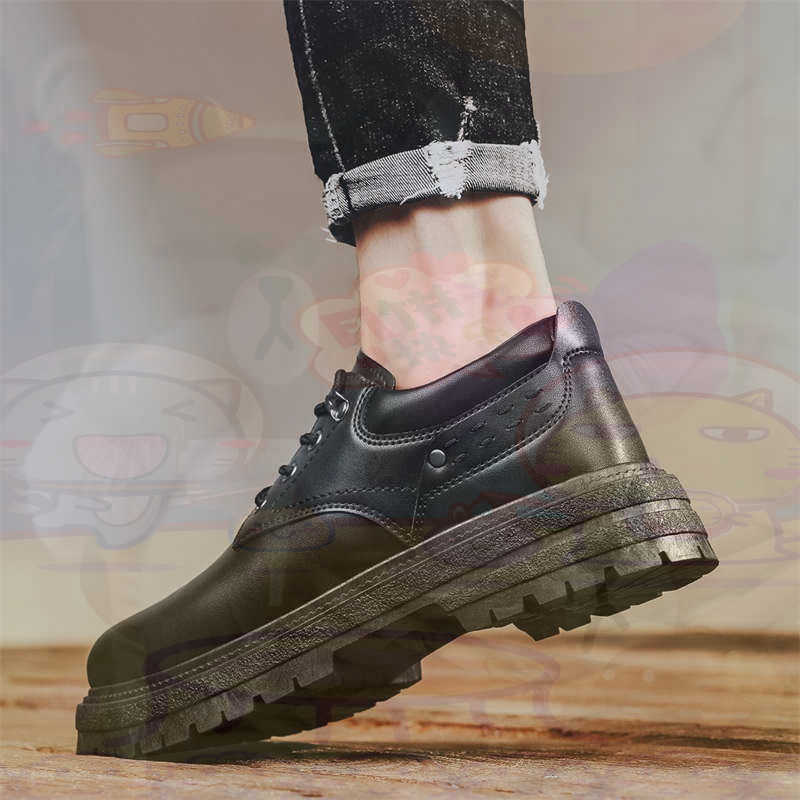 Men'S Grooming Ideas - Dark Natural Leather Fashion Trainers Tennis