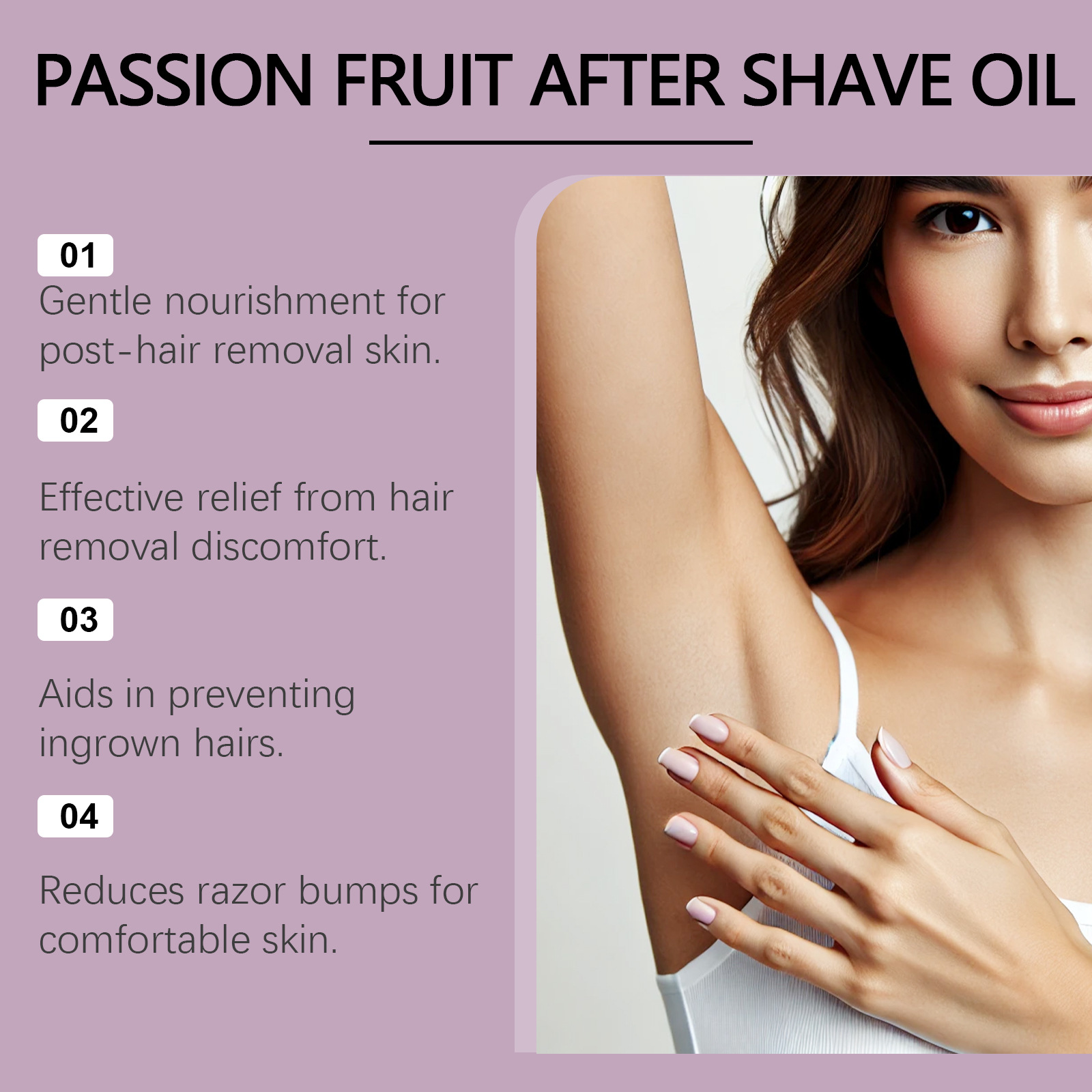 Ingrown Hair Serum - After Shave Oil Prevents Ingrown Hairs