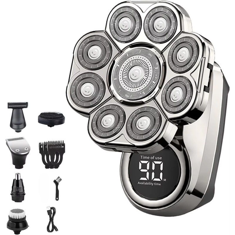 Men'S Grooming Razor Kit - 9D Floating Electric Shavers for Men