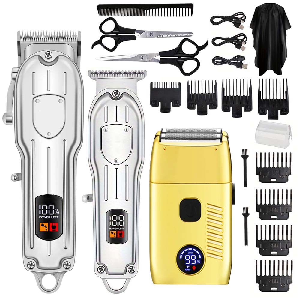 Men'S Grooming Salon - Hair Clippers Electric Razor Shavers for