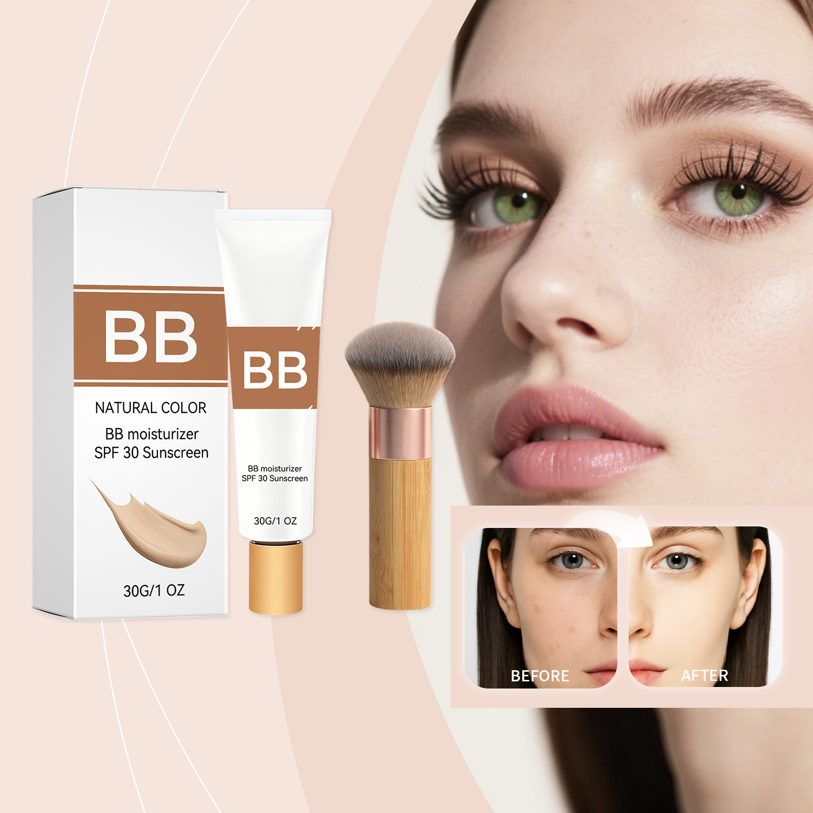 SPF 30 Tinted Moisturizer BB C - Face Moisturizer Spf ulasan dan harga