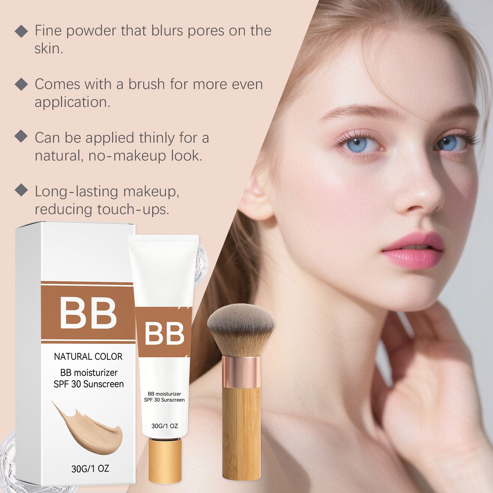 SPF 30 Tinted Moisturizer BB C - Face Moisturizer Spf ulasan dan harga
