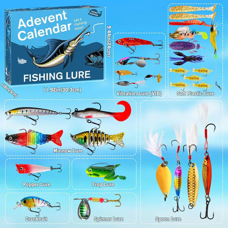 Fishing Lure Advent Calendar 2 - Mens Grooming Advent Calendar ulasan dan harga
