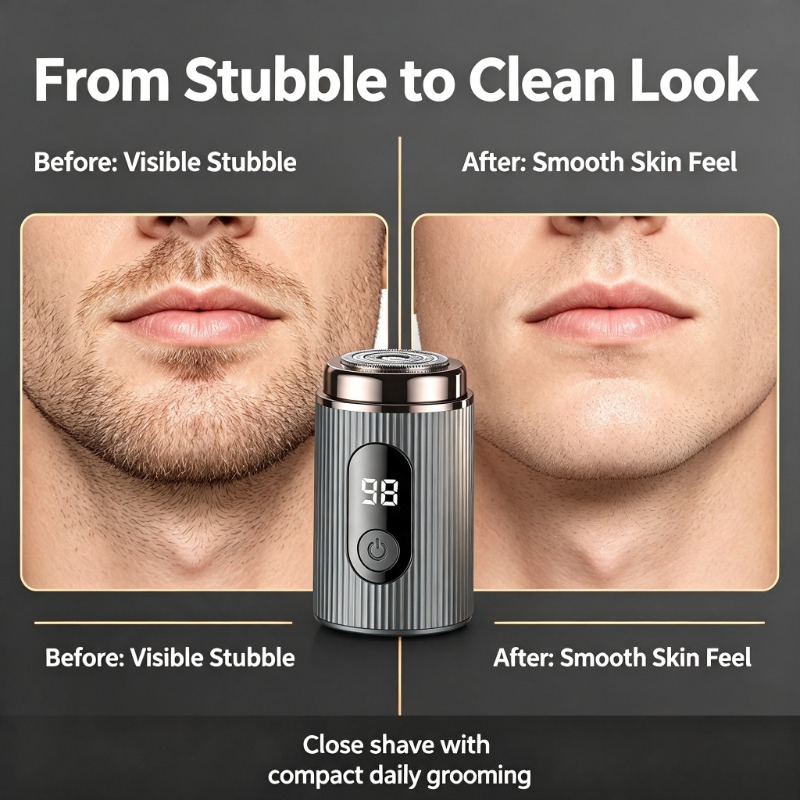 2026 Mini Electric Shaver Port - Men'S Grooming Razor Kit ulasan dan harga