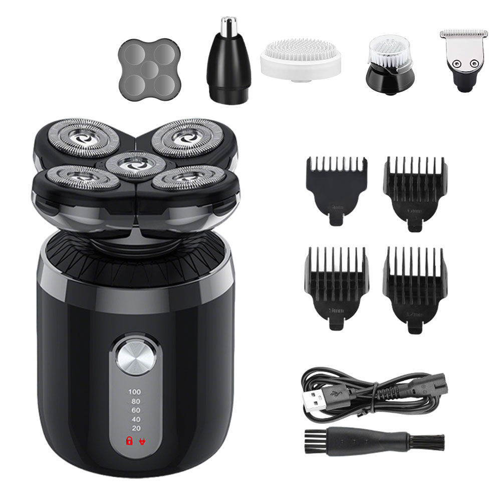 5-in-1 5 Heads Electric Shaver - Men'S Grooming Razor Kit ulasan dan harga