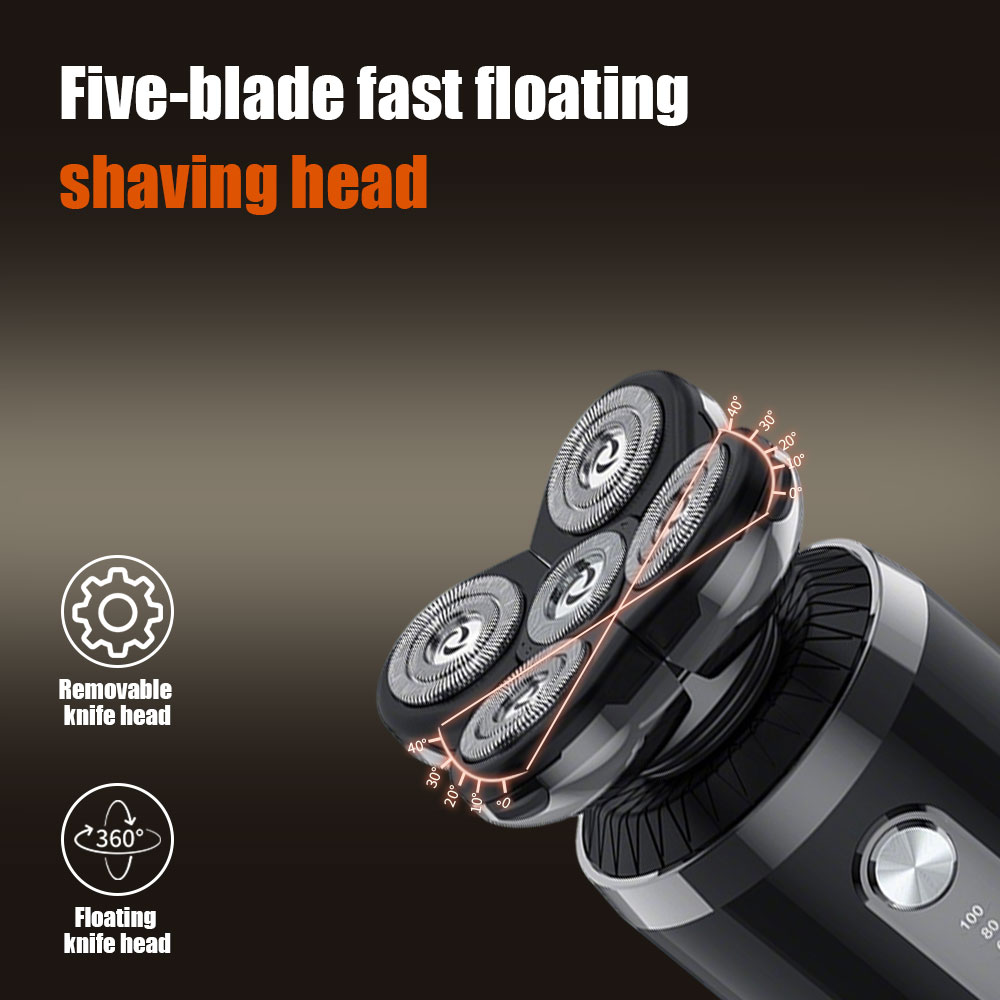 5-in-1 5 Heads Electric Shaver - Men'S Grooming Razor Kit ulasan dan harga