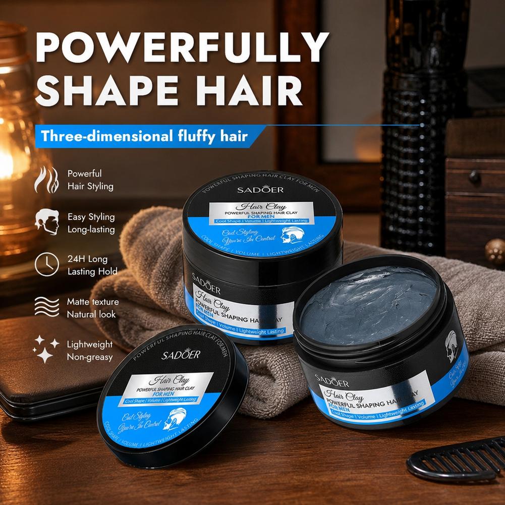 Matte Hair Styling Clay Strong - Men'S Grooming Salon ulasan dan harga