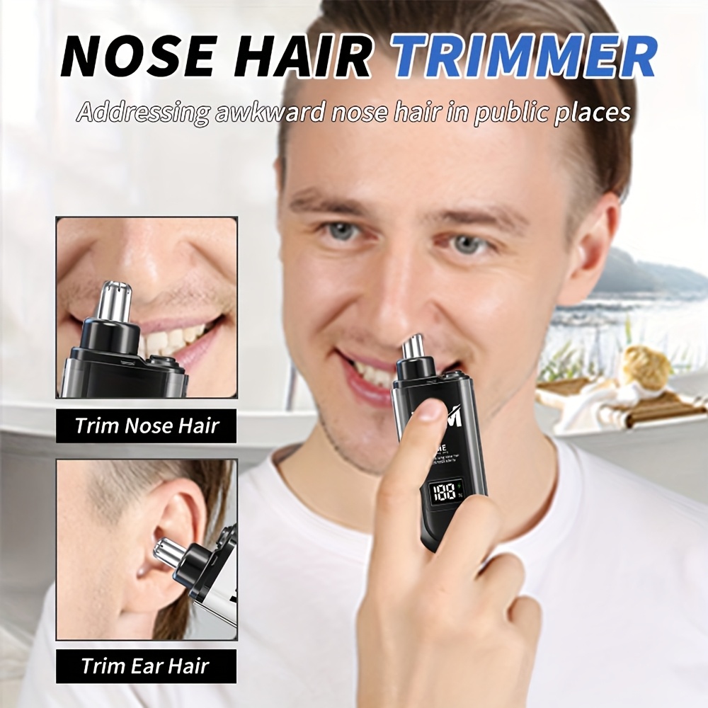 Portable Mini Nose Hair Trimme - Men'S Grooming Salon ulasan dan harga