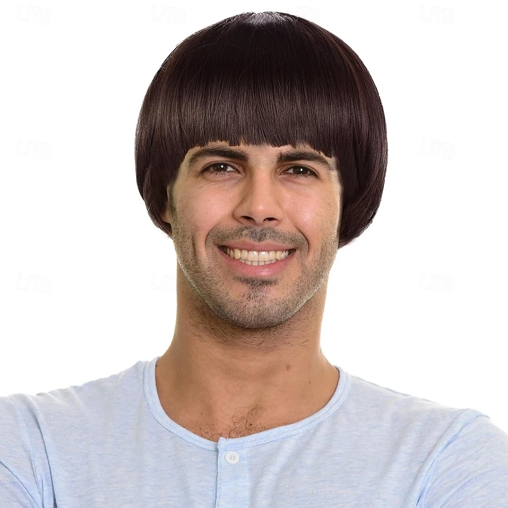 Synthetic Hair Short Mushroom  - Men'S Grooming Salon ulasan dan harga