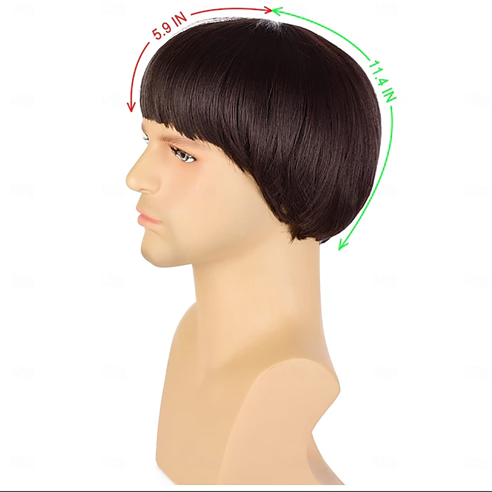 Synthetic Hair Short Mushroom  - Men'S Grooming Salon ulasan dan harga