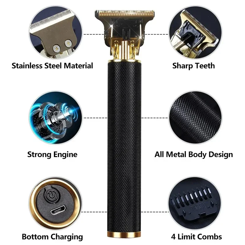 Electric Hair Cutting Machine  - Men'S Grooming Salon ulasan dan harga