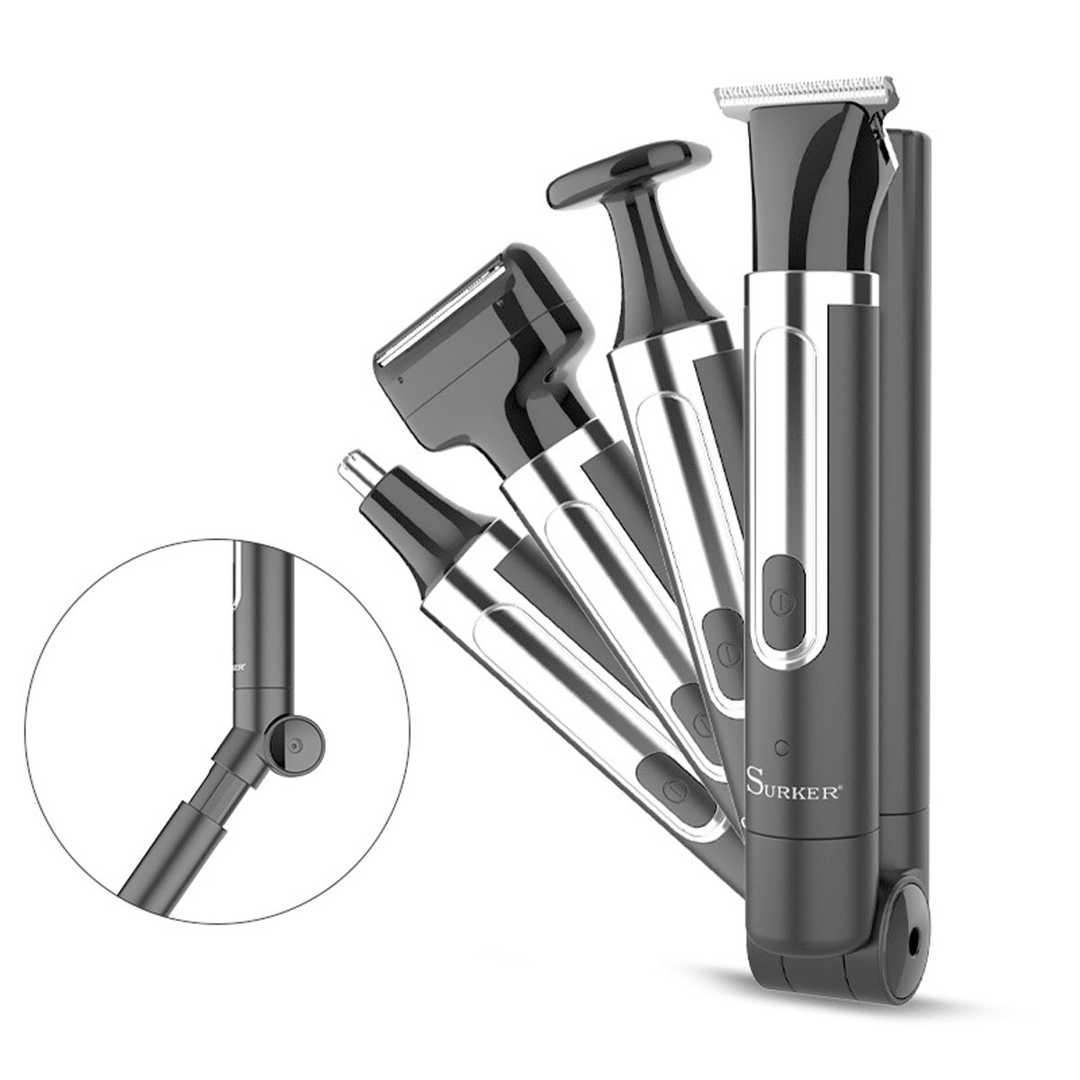 Surker 4-in-1 Shaver for Men G - Men'S Grooming Razor Kit ulasan dan harga