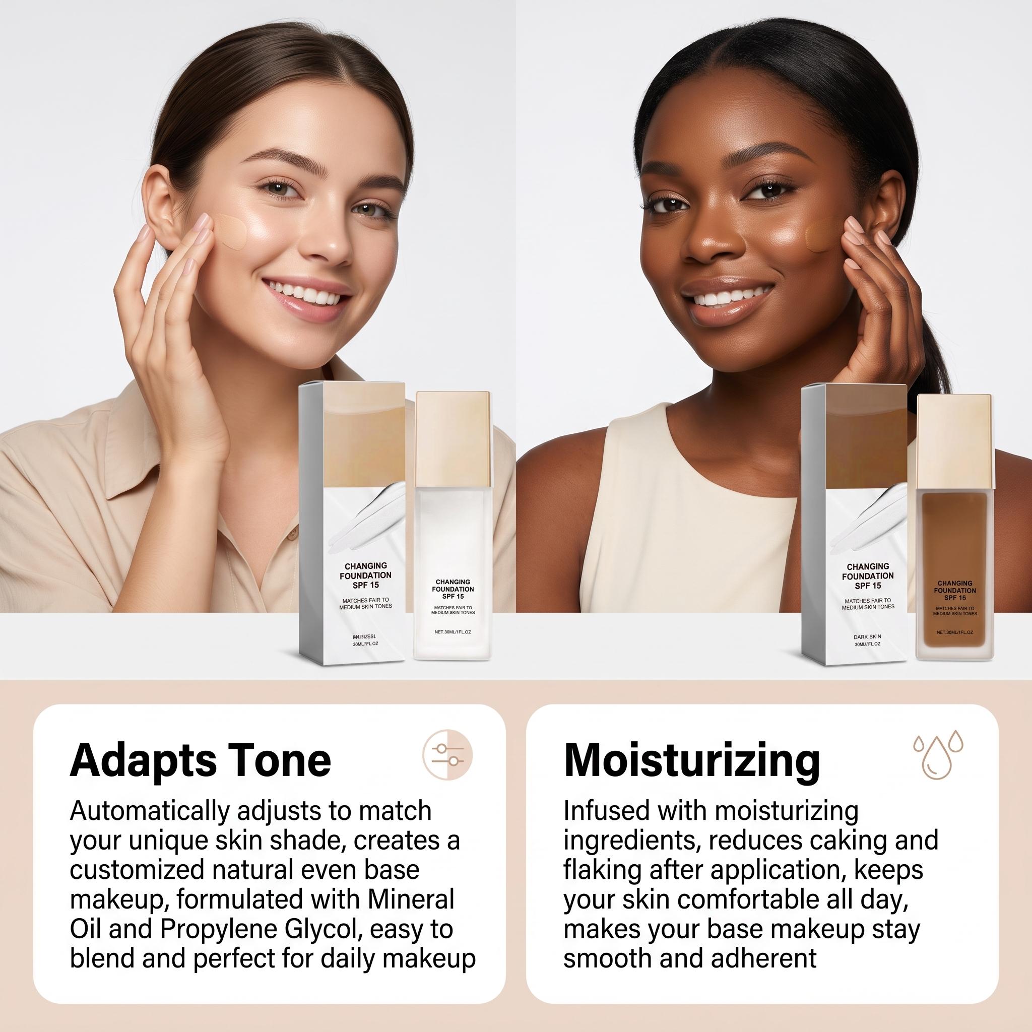 Hydrating Color Changing Found - Face Moisturizer Spf ulasan dan harga