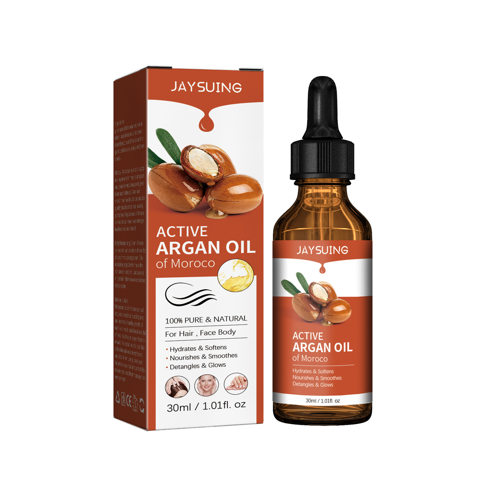 Argan Oil for Hair Treatment S - Ingrown Hair Serum ulasan dan harga