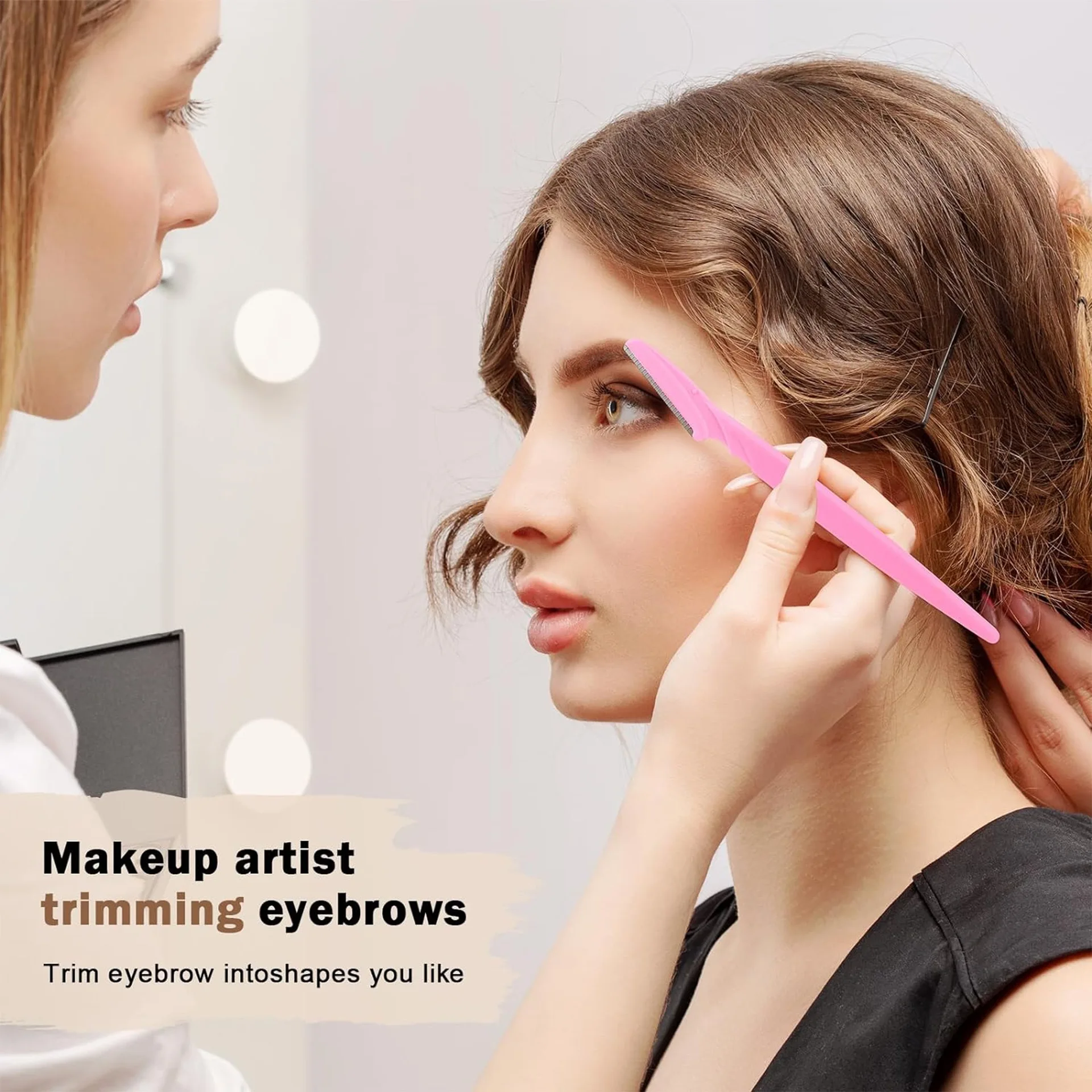 5/10/30/40pcsbrow Razor and Fa - Men'S Grooming Salon ulasan dan harga