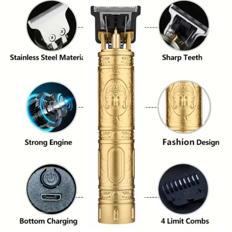 T9 Electric Beard Trimmer Cord - Men'S Grooming Tool ulasan dan harga