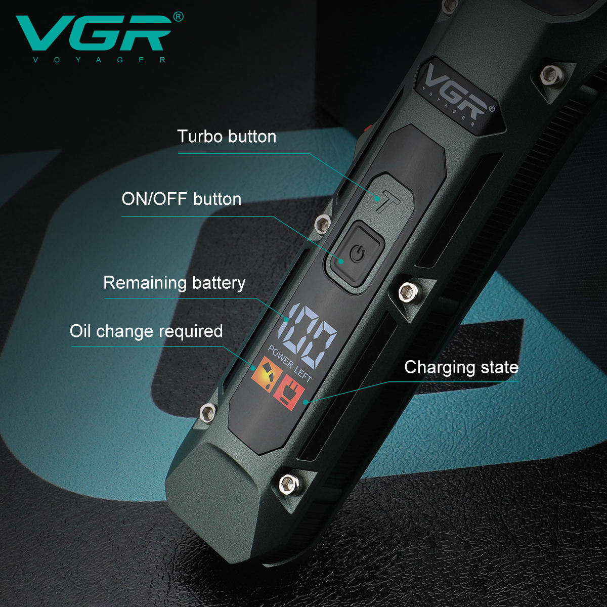 VGR V-696 New metal Popular Sa - Men'S Grooming Salon ulasan dan harga